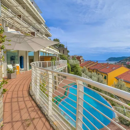Appartement Adelasia 01 - Shared Pool And Parking - Happy Alassio